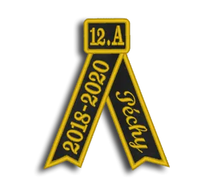 Hímzett avatószalagok