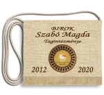 Vászon iskola logós festett Ballagási tarisznya - BIROK Szabó Msgda Tagintézmény - Dunaújváros