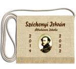 Vászon portrés festett Ballagási tarisznya - Széchenyi István Általános Iskola
