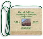 Vászon iskola logós festett Ballagási tarisznya - Horváth Boldizsár Szakgimnázium - Szombathely