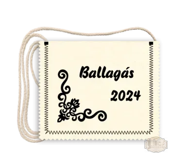 Polifilc alapon festett Ballagási tarisznya - Ballagás felirattal
