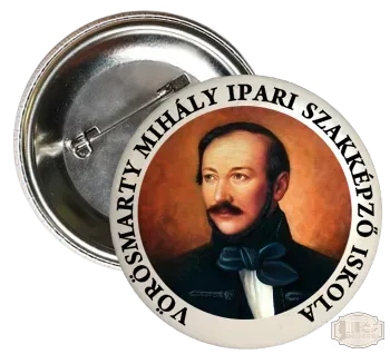 Ballagási kitűző Vörösmarty Mihály Ipari Szakképző Iskola