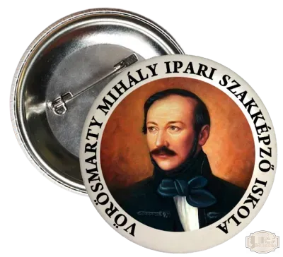 Ballagási kitűző Vörösmarty Mihály Ipari Szakképző Iskola