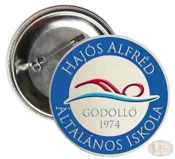 Ballagási kitűző Hajós Alfréd Általános Iskola