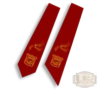 Hímzett nyakkendő Tinódi Eger