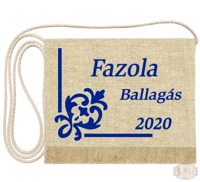 Vászon festett Ballagási tarisznya - Egyedi felirattal - Fazola - Miskolc
