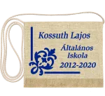 Vászon festett Ballagási tarisznya - Egyedi felirattal - Kossuth Lajos Általános Iskola