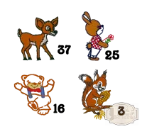 Óvodás ballagási tarisznya - minta óvodásoknak FIGURA 1-1