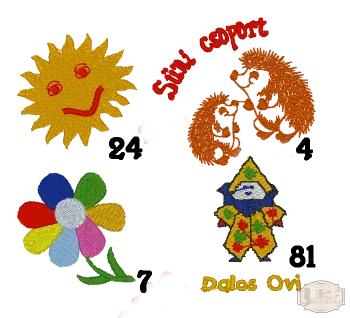 Óvodás ballagási tarisznya - minta óvodásoknak FIGURA 3-1