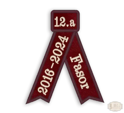Bársony hímzett avatószalag BH-0027