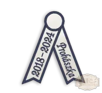 Bársony hímzett avatószalag BH-0026