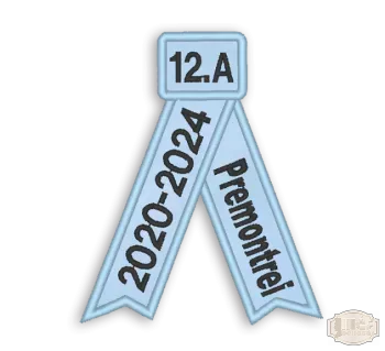 Selyem hímzett avatószalag SH-0008