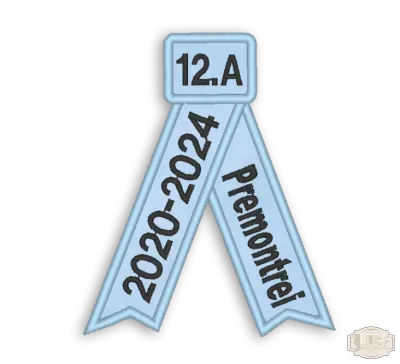 Selyem hímzett avatószalag SH-0008