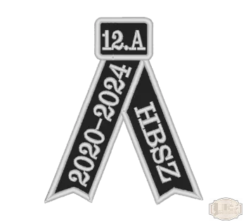 Bársony hímzett avatószalag BH-0015