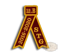 Bársony hímzett avatószalag BH-0013