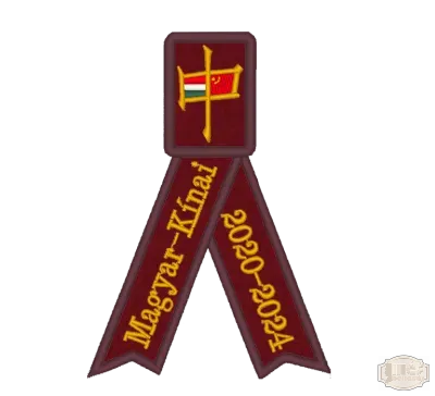 Bársony hímzett avatószalag BH-0012