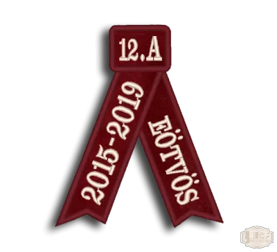 Bársony hímzett avatószalag BH-0008