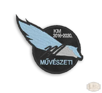 Selyem hímzett egyedi avatószalag SHE-2