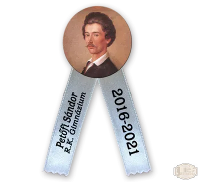 Petőfis Jelvényes avatószalag JP-0021