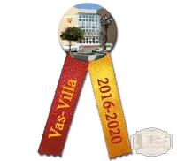 Jelvényes avatószalag Vas és Villamosipari Szakközépiskola Sopron JP-0016