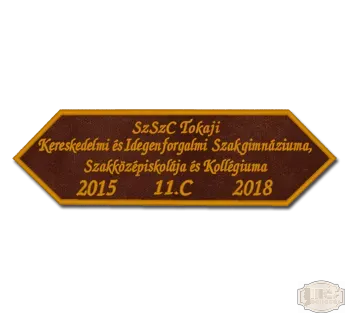 Maturandusz Szalag SzSzC Tokaji 2