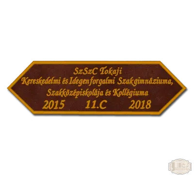 Maturandusz Szalag SzSzC Tokaji 2