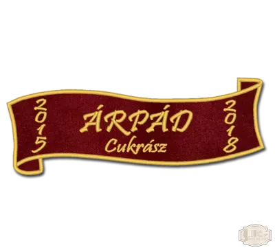 Maturandusz Szalag Árpád Cukrász