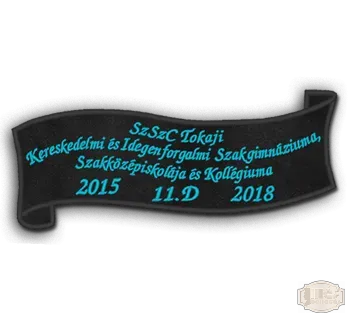 Maturandusz Szalag SzSzC Tokaji 3