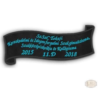 Maturandusz Szalag SzSzC Tokaji 3