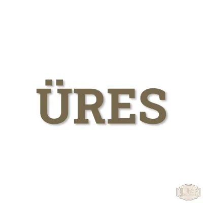Üres