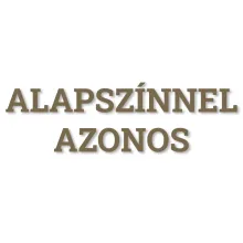 Alapszínnel azonos